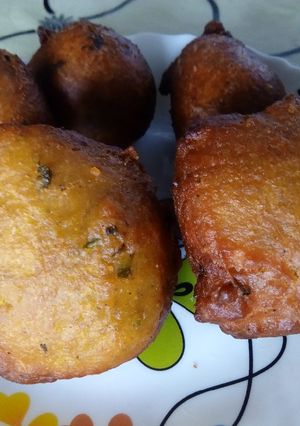 A picture of Puffed up snack.