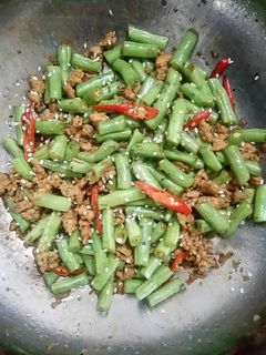 Foto resep Buncis cah Ayam