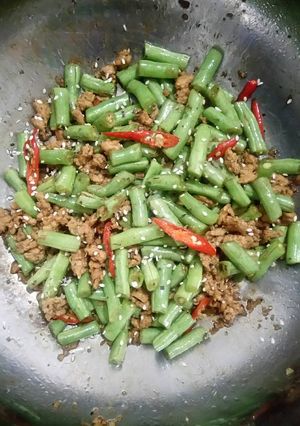 Foto resep Buncis cah Ayam