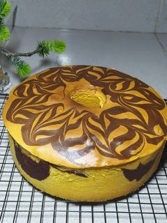 Foto resep Bolu marmer ekonomis. Metode All in one