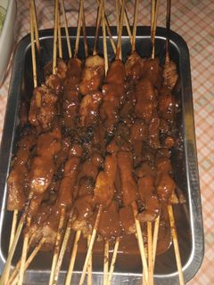 Foto resep Sate Ayam Bumbu Kacang