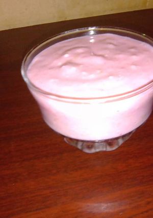A picture of Home made yoghurt.
