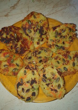 Spárgás tócsni recept fotója