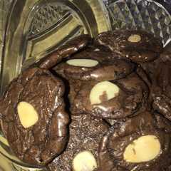 รูปของ Shiny Crust Brownies Cookies
