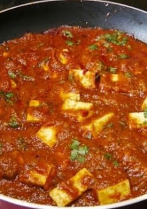 A picture of Kadai paneer.