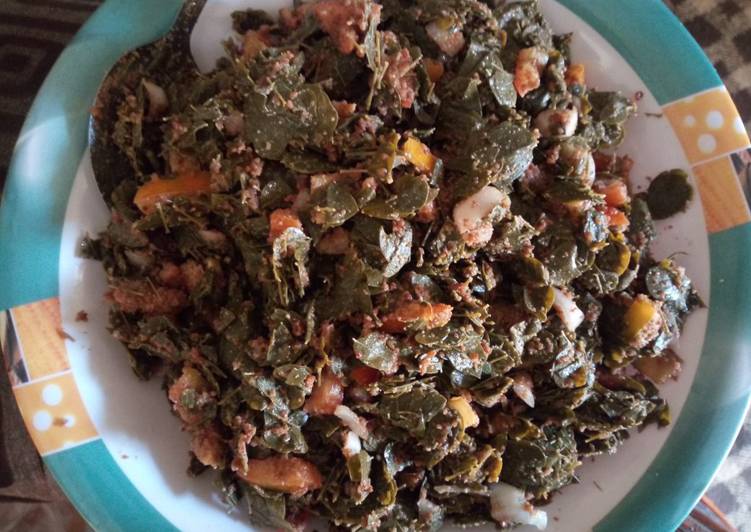 Recipe of Any-night-of-the-week Kodon zogale(moringa leaf) | This is Recipe So Simple You Must Undertake Now !!