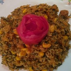 A picture of Tangy Methi Rice.