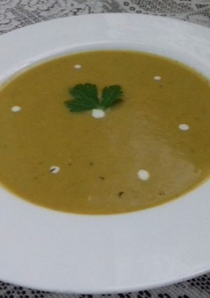 صورة لوصفة حساء الجلبانة (البازلاء)😉