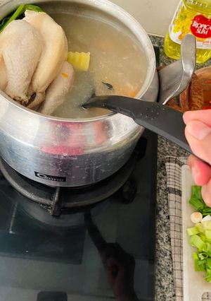 Foto resep Sup Ayam Kampung Favorit Keluarga 😁