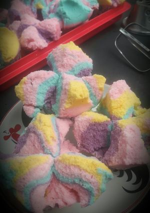 Foto resep Bolu kukus mekar unicorn