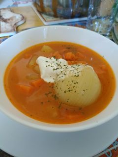 Krumplileves egyszerűen recept fotója