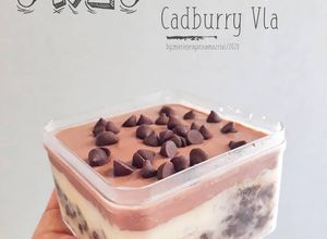 Foto resep Oreo Cheese Pudding Cadburry Vla