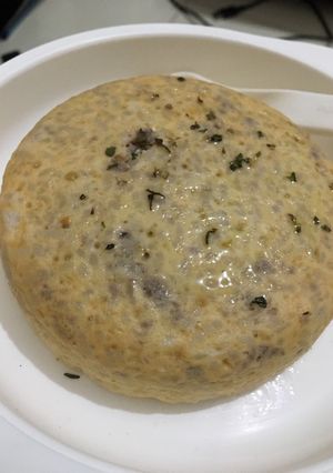 Foto resep Creamy nasi tim mpasi 12m+
