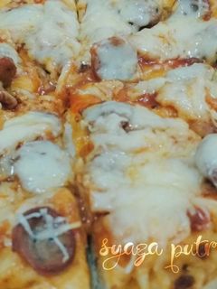 Foto resep Meat Lover Pizza (dengan teflon/microwave)