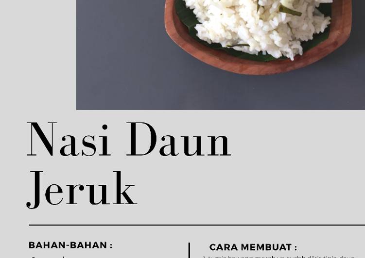 Nasi Daun Jeruk