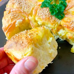 A picture of Cheese and Potato Bread.