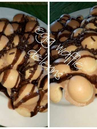 Cara Simple Membuat Resep  Egg waffle yang Bikin Ngiler, Menggugah Selera