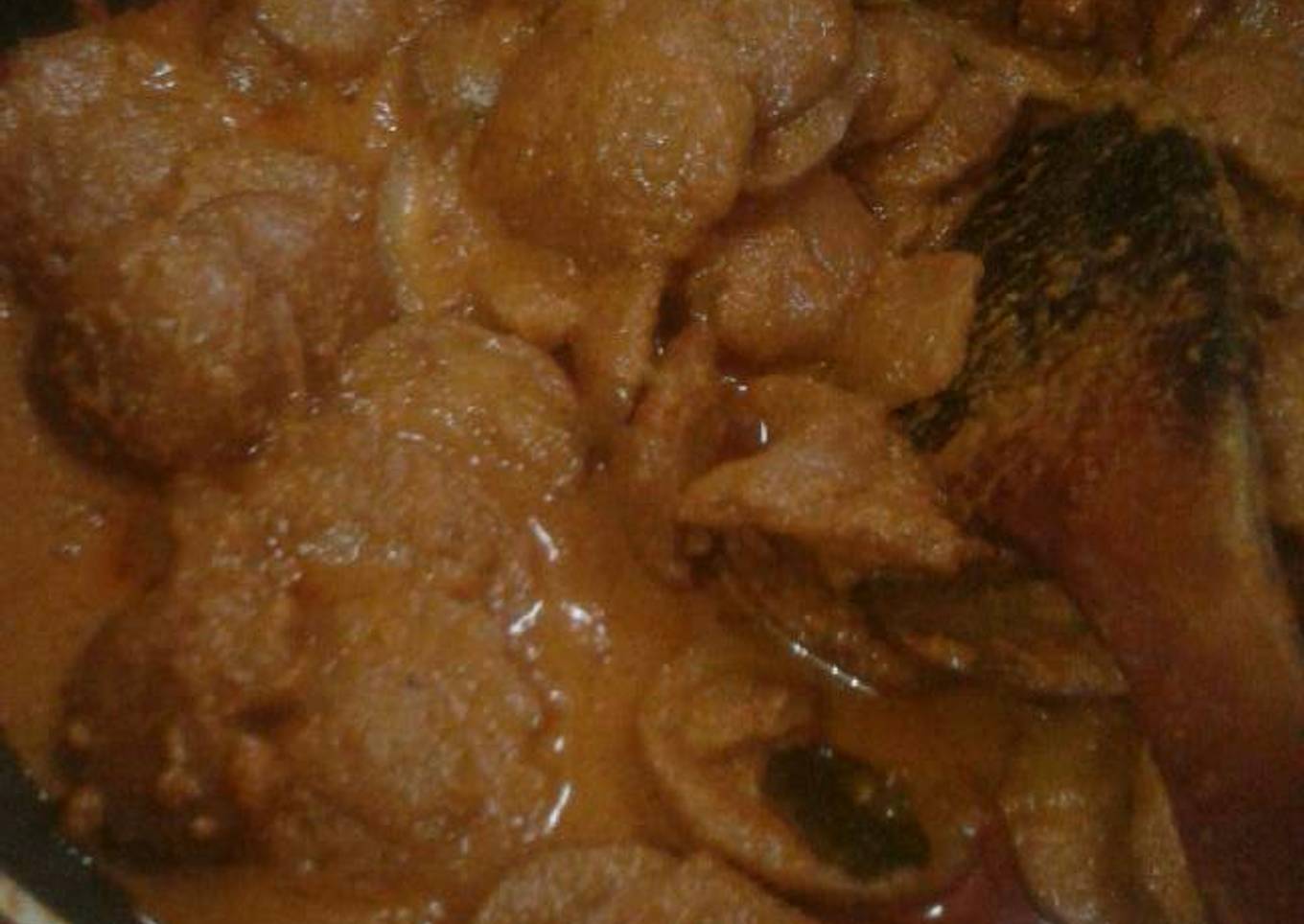 Rendang jengkol ala mama mertua