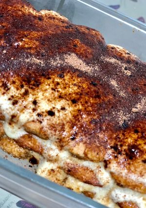 Una foto de Tiramisú con queso mascarpone 🧁