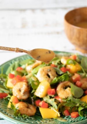 A picture of Asian-French style dressing.