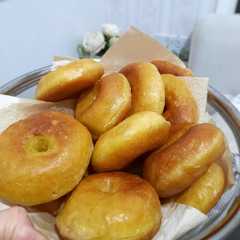 A picture of Donat Labu Discard/Sourdough.