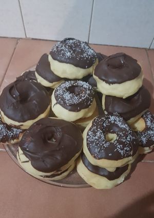Una foto de Donas sin manteca !