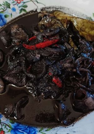 Foto resep Cumi bumbu hitam