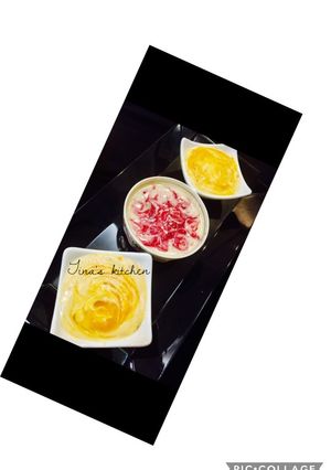 A picture of Flavoured Baked yogurt.