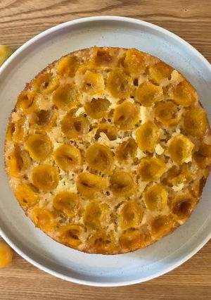 Une photo de Gâteau Moelleux aux Mirabelles