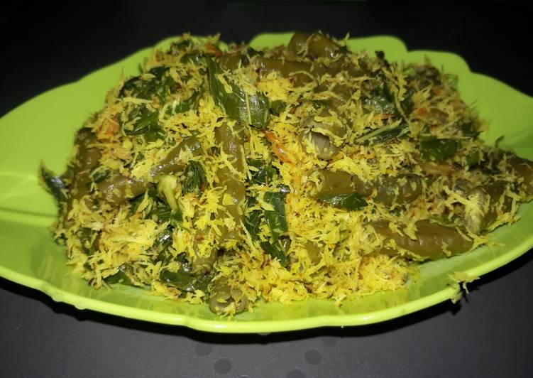 Cara Gampang Menyiapkan Urap urap kulupan teri medan🥗 Anti Gagal