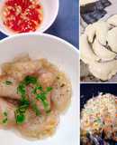 Bánh lọc chay _ ngày giãn cách của Tôi