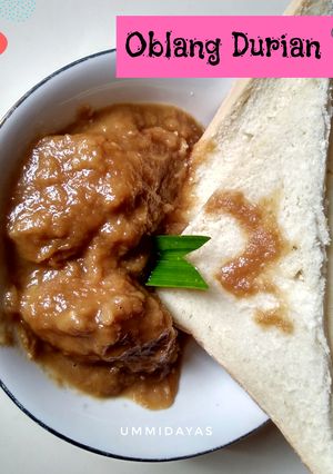 Foto resep Oblang Durian Duren / Kolak Duren / Selai Duren