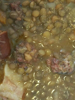Una foto de Lentejas guisadas