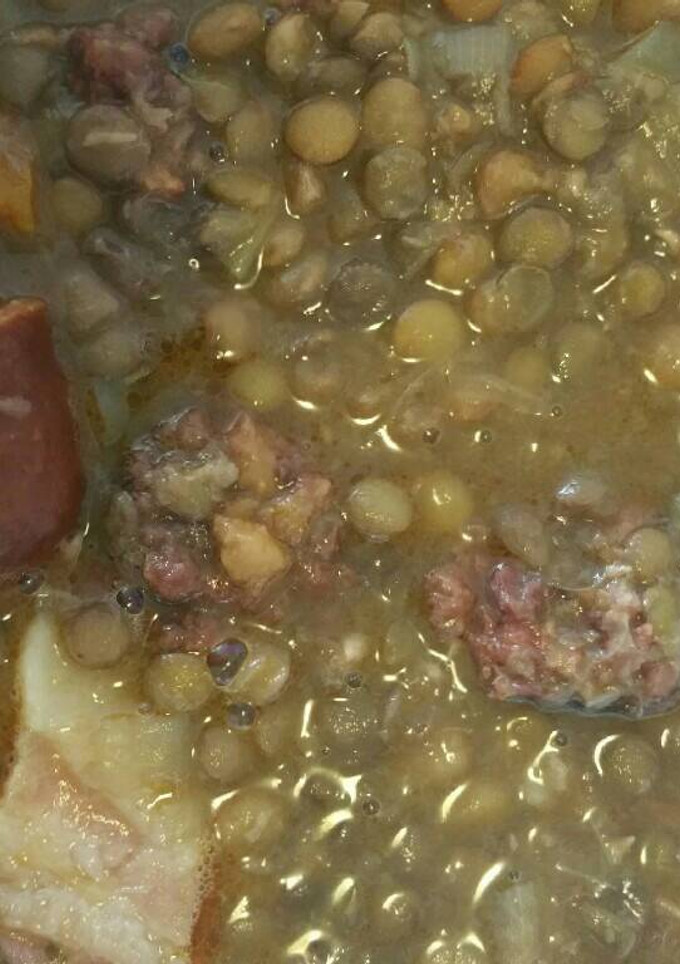 Una foto de Lentejas guisadas