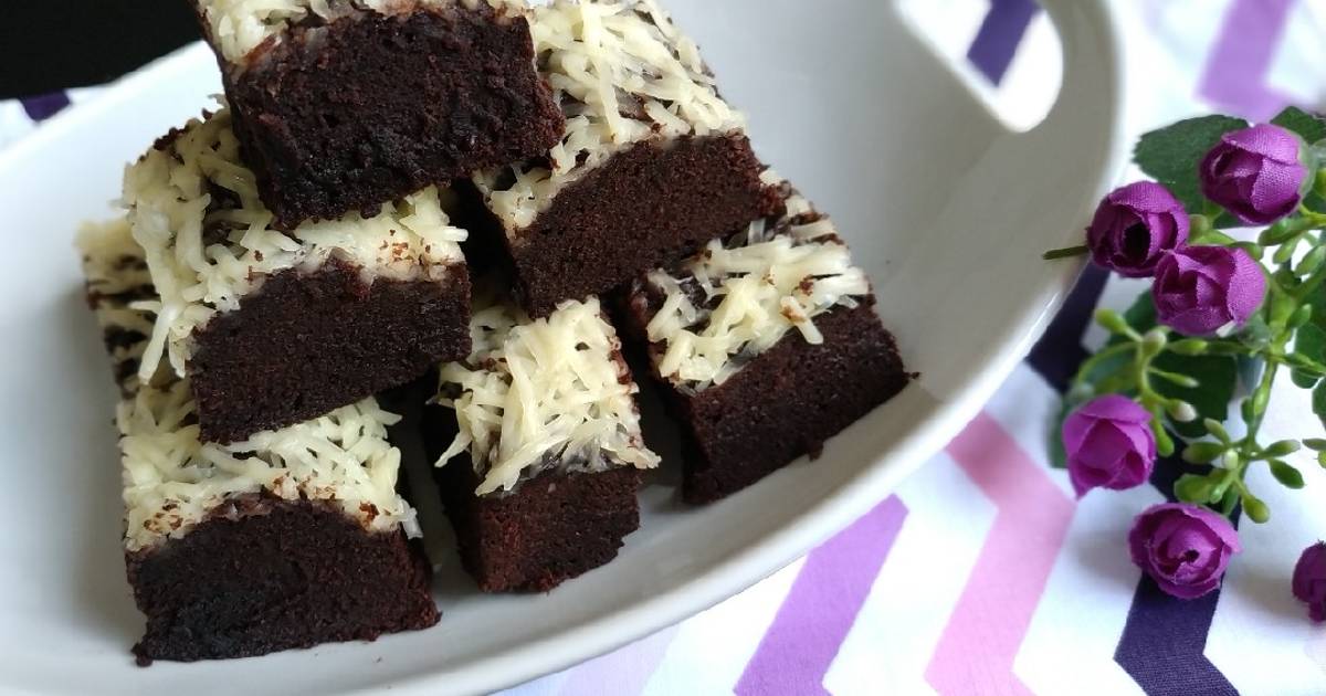 210 resep brownies kukus tanpa dcc enak dan mudah Cookpad