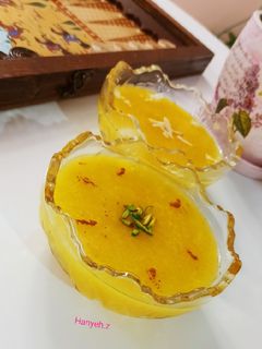 عکسی از دستور شله زرد