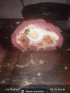 Una foto de Pan de carne relleno