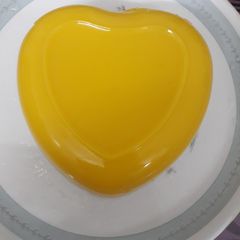 A picture of Mango agar agar.