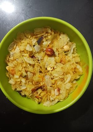 A picture of Low calorie Chivda.