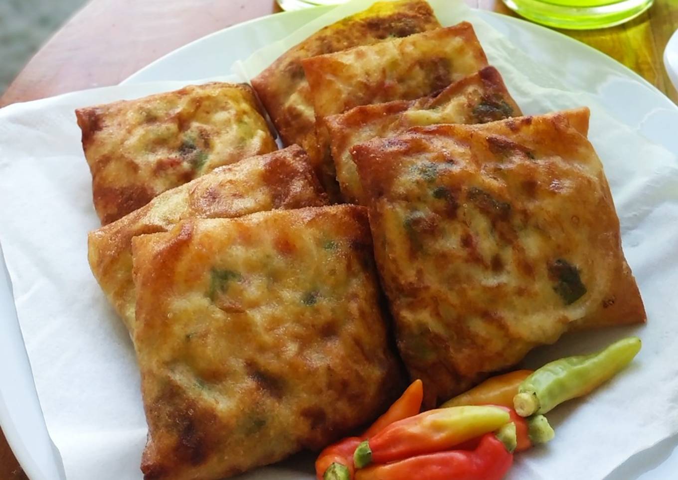 Martabak telur gurih