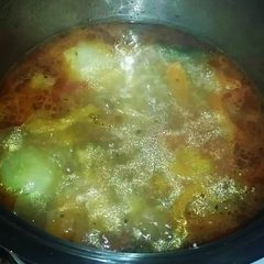 A picture of Tunisian couscous-my way (Vegan).