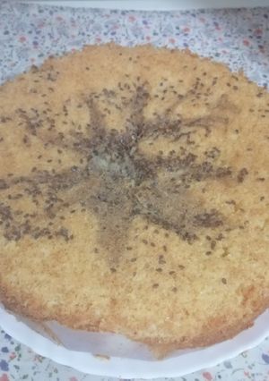 عکسی از دستور کیک تخته‌ای ساده