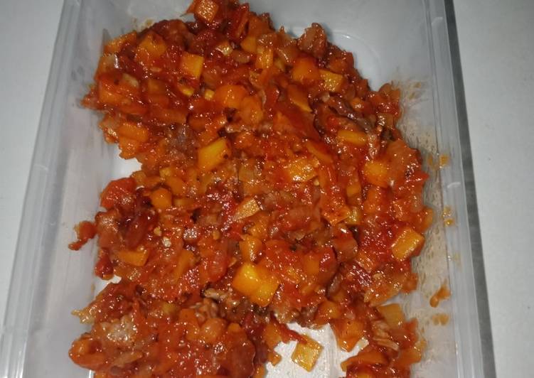 Saos Pizza Homemade