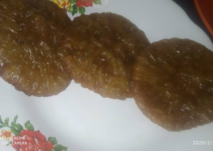 CUCUR GULA MERAH TAKARAN SENDOK ANTI GAGAL 😍