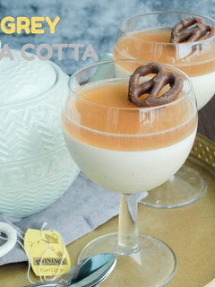【影片】伯爵茶奶凍Panna Cotta 的食譜成品照片