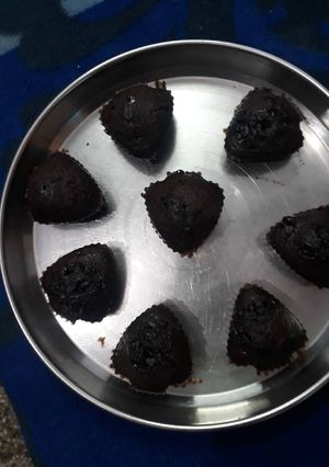 A picture of Chocolate cupcakes.