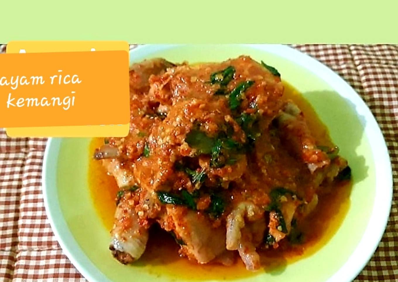 Ayam rica kemangi