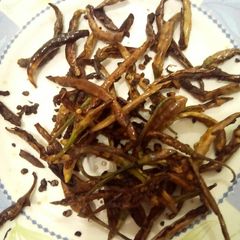 A picture of Pan Fried crunchy Chillies by Nancy.