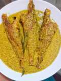 Bhetki fish in Mustard gravy