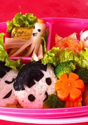 Foto resep Bento anak tema ibu anak
